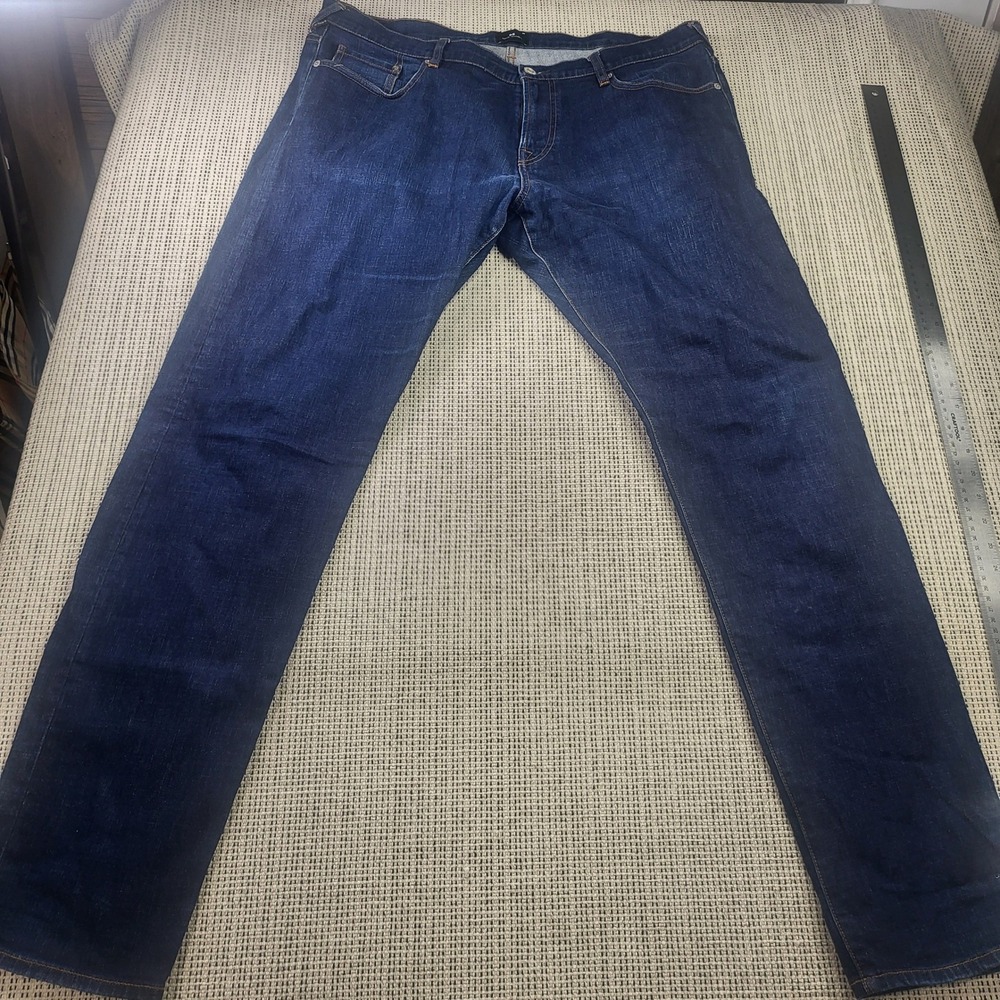 PS Paul Smith Jeans Mens 36 Blue Straight Dark Wash Stretch Denim 301Z/F20004 - Picture 8 of 9